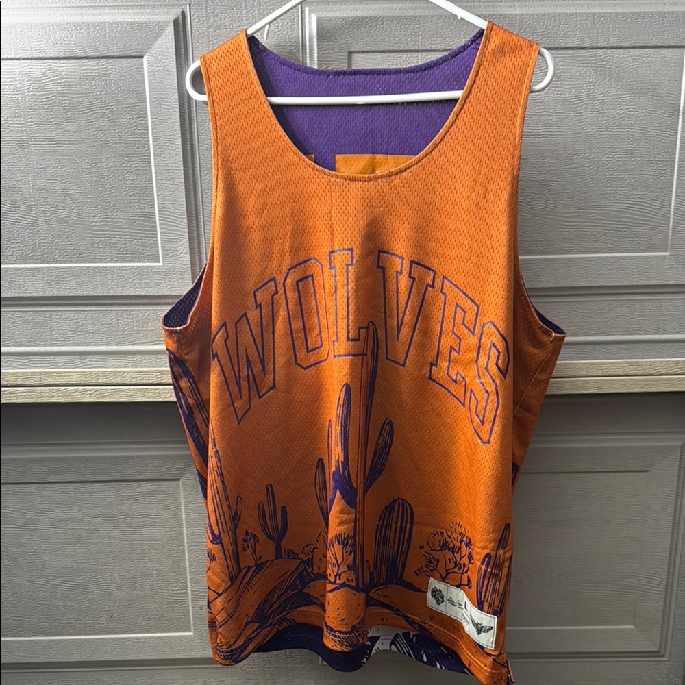 Darc Sport Orange and Purple Wolves Jersey